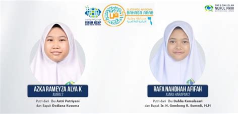 Delegasi SMA Islam NFBS Serang Raih Prestasi Dalam Olimpiade Bahasa