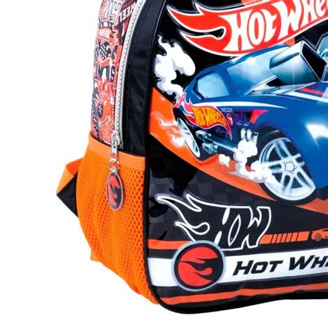 Mochila Escolar Hot Wheels Cm Infantil Original El Rey Del