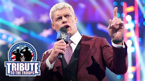 Cody Rhodes Introduces United States Army Drill Team SmackDown