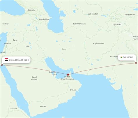 All Flight Routes From Delhi To Sharm El Sheikh DEL To SSH Flight Routes