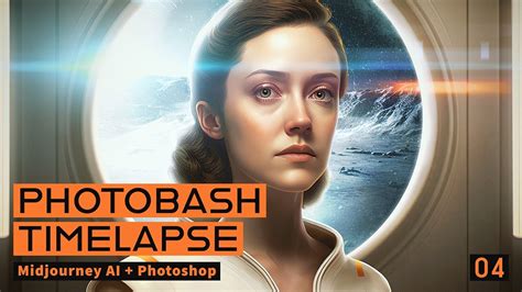 Midjourney AI Art Photoshop Photobash Timelapse 04 YouTube