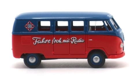 Wiking Vw T Typ Bus Telefunken Wasmus Spielwarenhandel