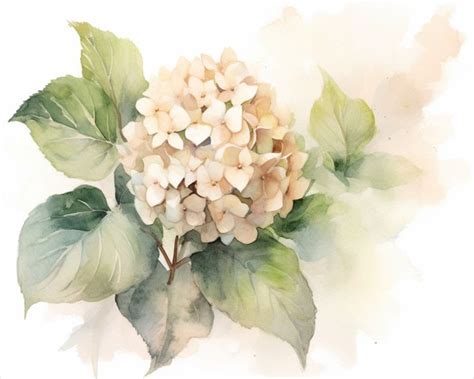 Hydrangea Print Hydrangea Printable Wall Art Hydrangea Art Print