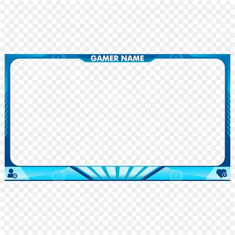 Blue Ocean Clipart Transparent Background Blue Ocean Twitch Screen