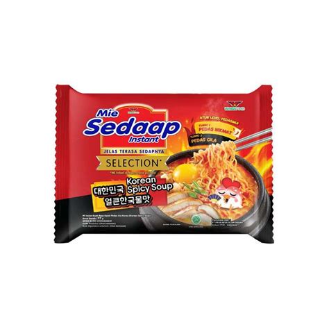 Jual Paket Hemat Isi Pc Mie Sedap Kuah Selection Korean Spicy Soup