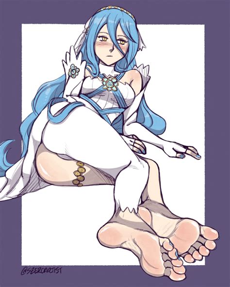 Rule 34 Ass Azura Fire Emblem Blue Hair Feet Fire Emblem Fire