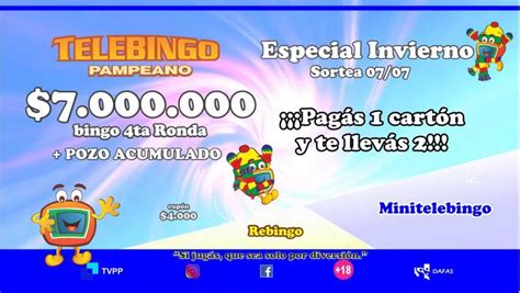 Se Viene El Sorteo Especial De Invierno Del Telebingo Pampeano