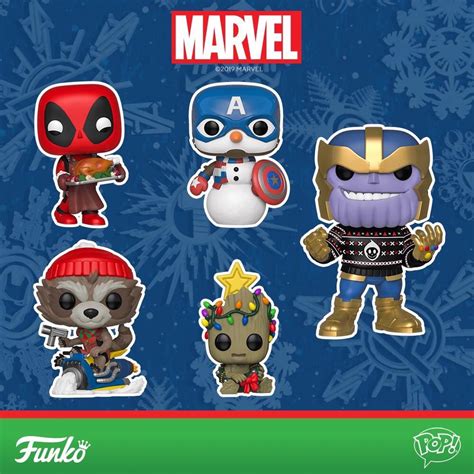 Funko Marvel 2019 Holiday Pop Vinyls Ugly Sweater Thanos Marvel Toy