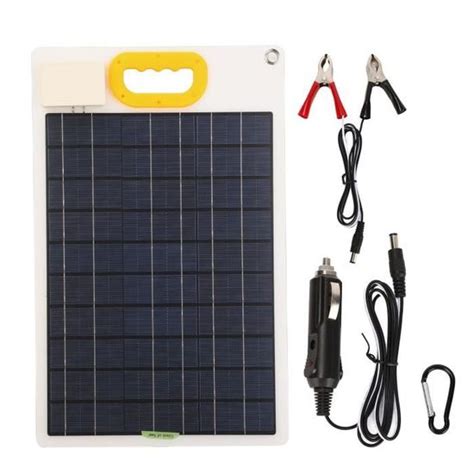 Panneau Solaire W Panneau Solaire Monocristallin Haute Efficacit