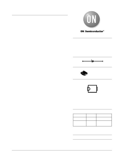 1SMC5 0AT3G Datasheet 1 7 Pages ONSEMI 1500 Watt Peak Power Zener