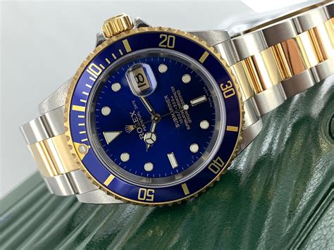 Rolex Submariner Ct Gold And Steel Carr Watches