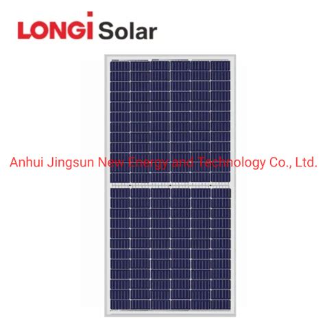 Longi 450W High Efficiency Bifacial Perc With Half Cut Technology Solar