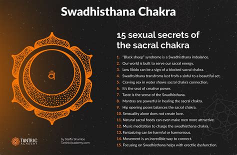 Swadhisthana Chakra 15 Sexual Secrets Of The Sacral Chakra