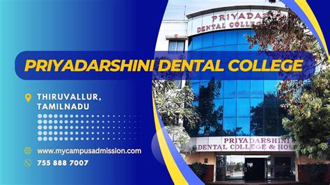 Priyadarshini Dental College And Hospital Thiruvallur