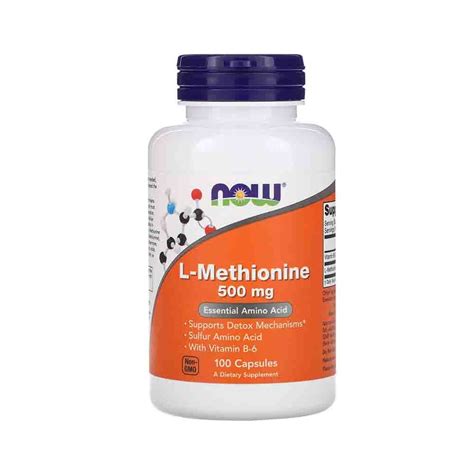 Metionina 500mg Now Foods 100 Capsule EMAG Ro