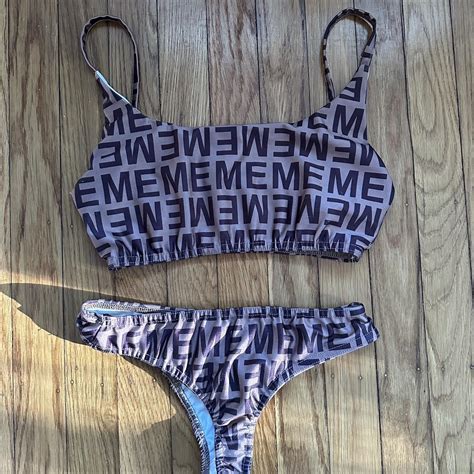 Missguided Bikini Set Top Size Fits Like A Depop