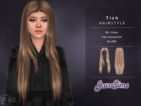 The Sims Resource Tish Hairstyle