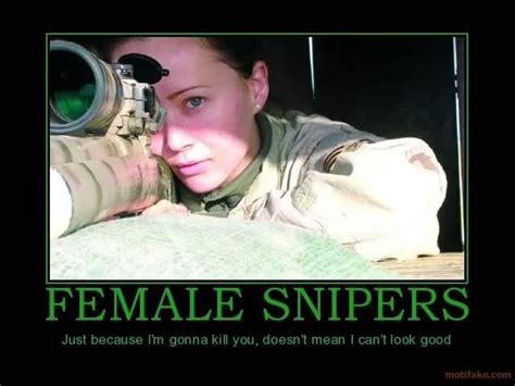 Empowering Female Snipers In The Military