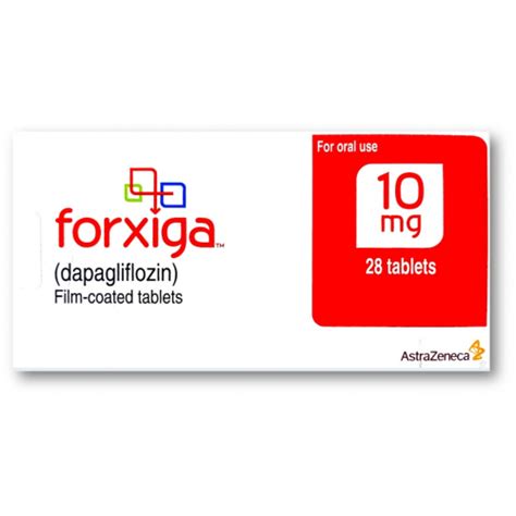 Forxiga 10 Mg Dapagliflozin 28 Tablets