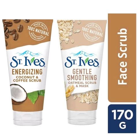 Jual St Ives Face Scrub Gr Gentle Smoothing Energizing Facial