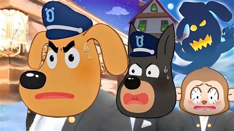 Scary Babybus Police Cartoon Sheriff Labrador Coffin Dance Song