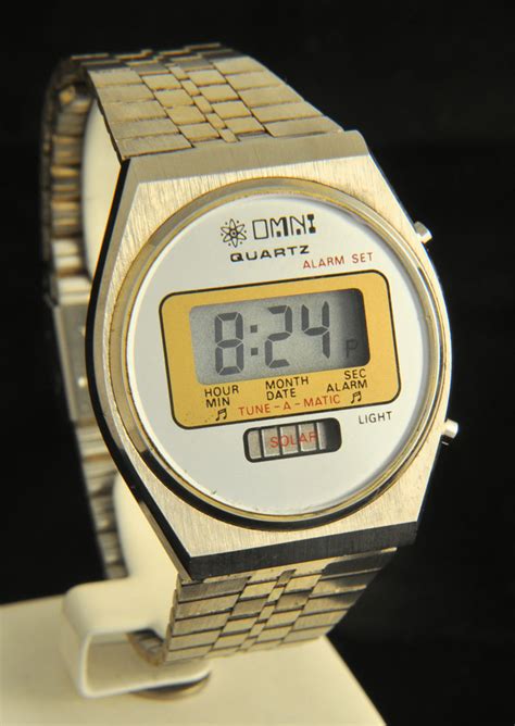 Omni Quartz Melody Vintage Digital Watch Digital Watch