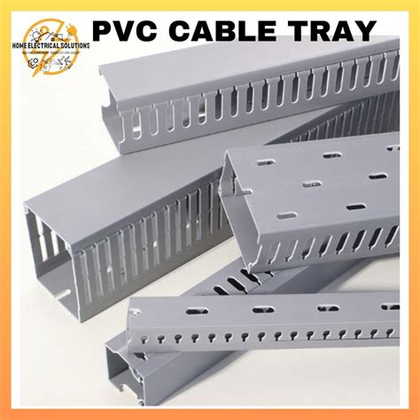 Pvc Cable Tray Duct Slotted Pvc Cable Trunking Wire Duct Cable