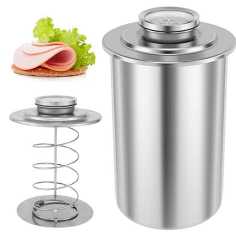 Easy to Use Ham Maker Stainless Steel Meat Press for Homemade Deli Meat ...