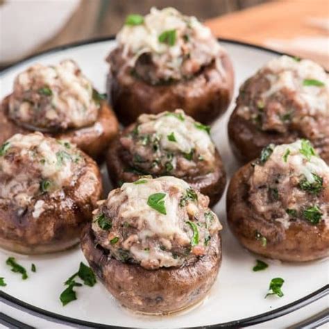 Italian Stuffed Mushrooms Recipe An Italian In My Kitchen