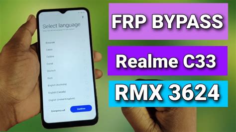 Realme C33 Frp Byapss Realme C33 Google Account Bypass Without PC