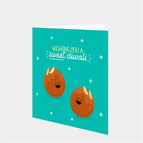 Sweet Diwali Gulab Jamun Card – Boomf