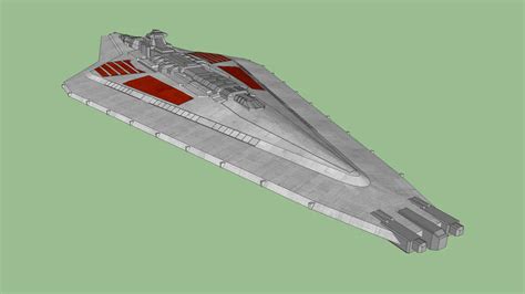 Mandator Class Star Dreadnaught Pride Of The Core Republic Version 3d Warehouse