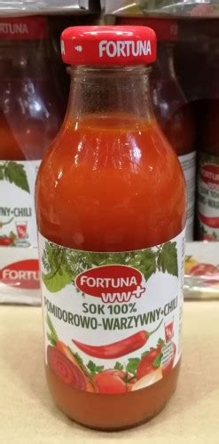 Fortuna Sok Pomidorowo Warzywny Z Chili Ml Hurtownia Z Napojami