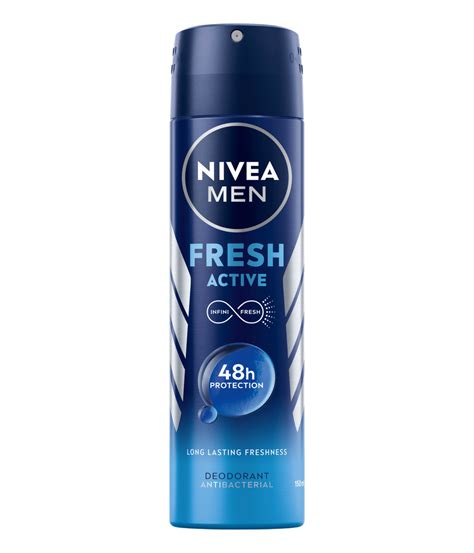 NIVEA MEN Fresh Active Deodorant Long Lasting Freshness