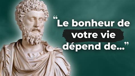 Marcus Aurelius Citations à connaitre sur le stoïcisme YouTube