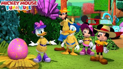 Mickey Mouse Funhouse S E Dino Safari Disney Junior Review Youtube