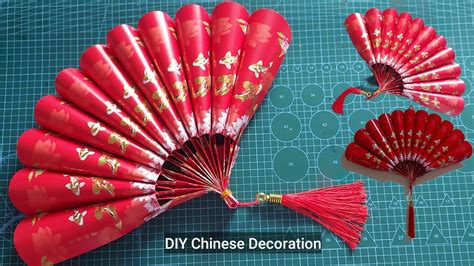 Angpao Handmade Fan For Chinese New Year Decoration How To Make A