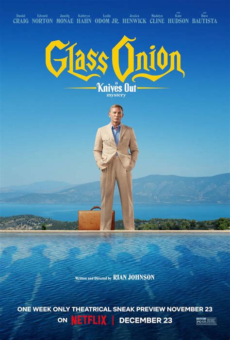 Glass Onion: A Knives Out Mystery (2022) Showtimes | Fandango