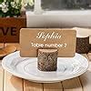 Amazon Toncoo 18Pcs Premium Wood Place Card Holders And 30Pcs