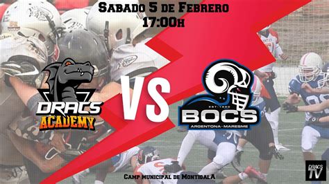 Lcfa Junior A Jornada Badalona Dracs Argentona Bocs Youtube