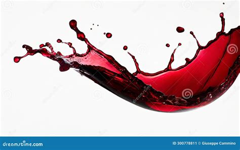 Red Wine Splash Wine Flowing 3d Illustration Stock Illustration Illustration Of White Drink