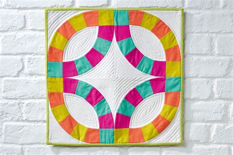 A Beginners Guide To Making A Double Wedding Ring Quilt Gathered
