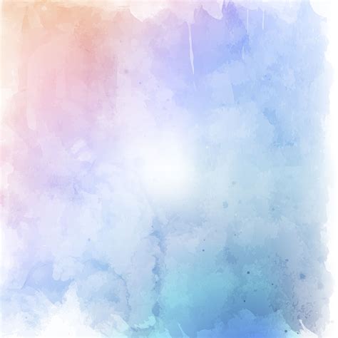 Pastel Grunge Background Vector Pastel Water Colors Background