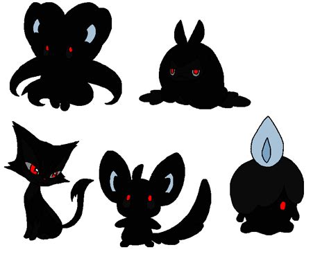 Shadow Pokemon By Onyxlightning On Deviantart