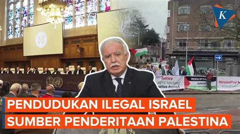 Menlu Palestina Desak PBB Akhiri Pendudukan Ilegal Oleh Israel YouTube