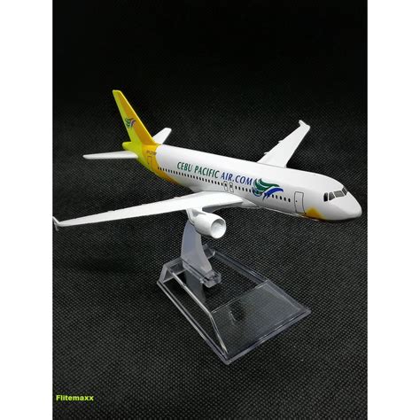 Cebu Pacific Diecast Model Airplane A320 Shopee Philippines