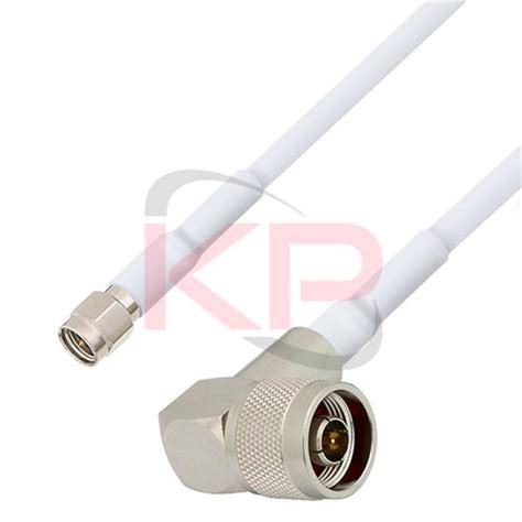 Reverse Polarity SMA To Right Angle N Male LMR 195 Cable 6 2 Pack