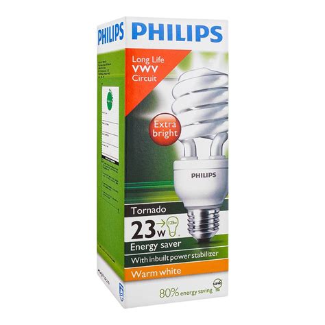 Purchase Philips Tornado Energy Saver 23w E27 Warm White Online At Best Price In Pakistan