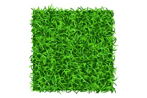 Grass Patch Top View Realistic Lawn Til Graphic By Microvectorone · Creative Fabrica