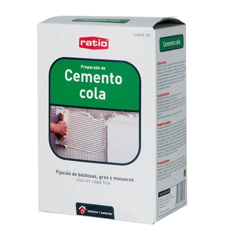 Cemento Cola Kg B Ratio Ferreter A Roure Juni